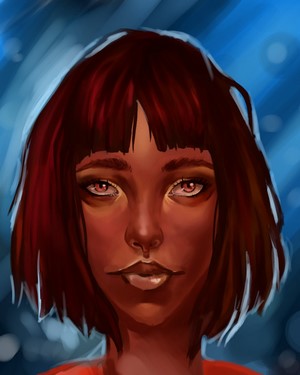 Illustration of a fictional character