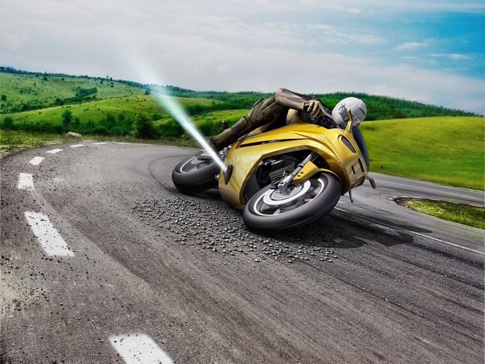 Motorcycle stability control by Bosch