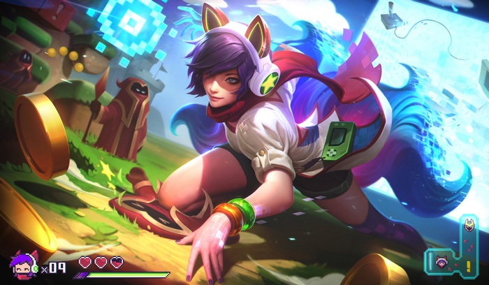 Ahri from League of Legends 4K