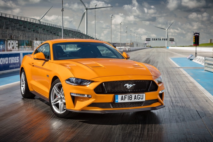 Ford Mustang GT Fastback 4K on Santa Pod Raceway