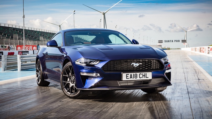 Ford Mustang Ecoboost Fastback at Santa Pod Raceway