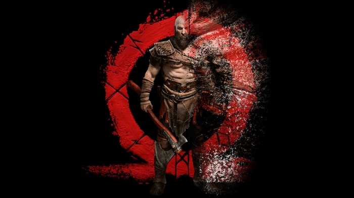 Kratos from God of War 4K