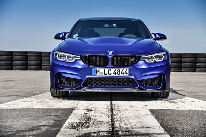 BMW M3 CS Frozen Dark Blue 4K