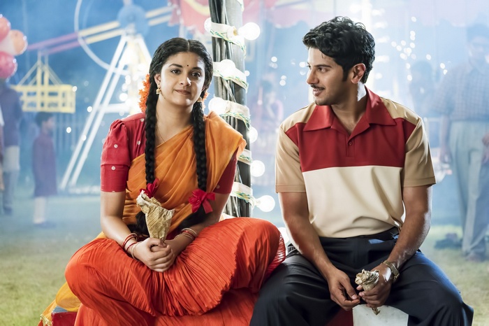 Keerthy Suresh and Dulquer Salmaan in Mahanati