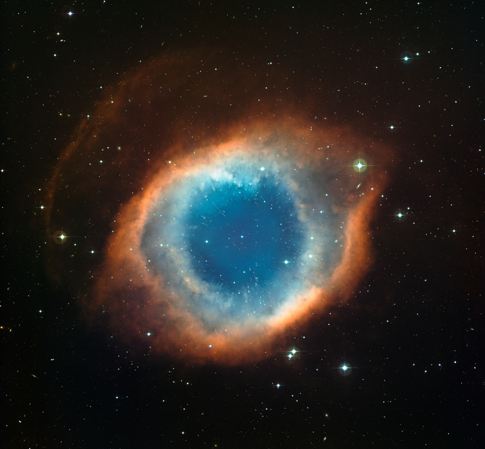 The Helix Nebula in Space