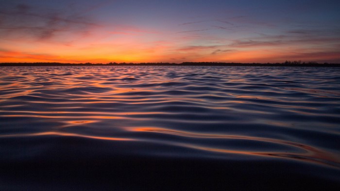 4K Ocean Sunset