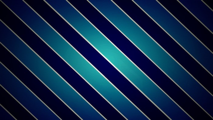 Blue and Teal Diagonal Stripes Texture