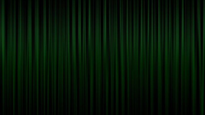 Green textured curtains