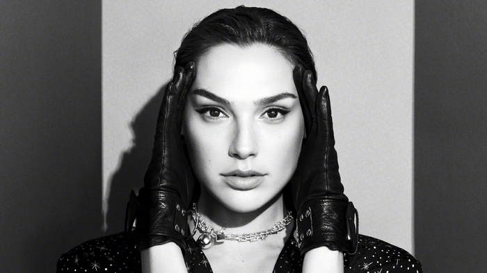 Gal Gadot in Monochrome Portrait