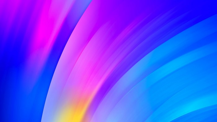 Abstract colorful light streaks