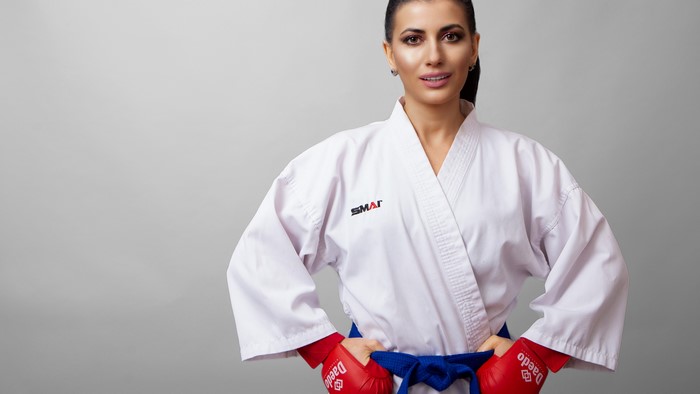 4K Inna in Karate Gi