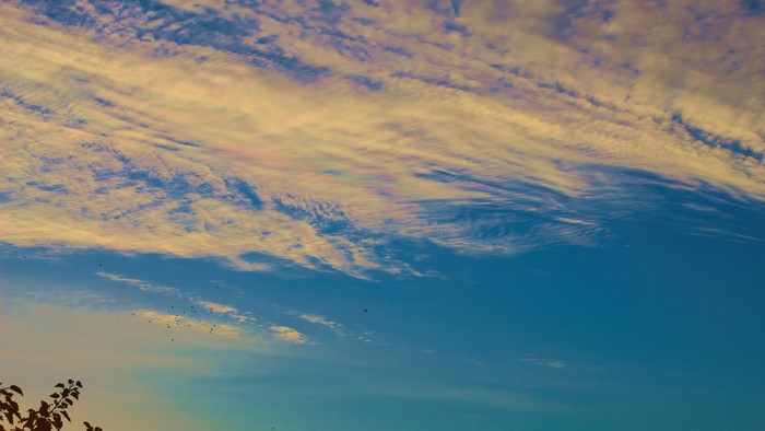 4K clouds in the sky