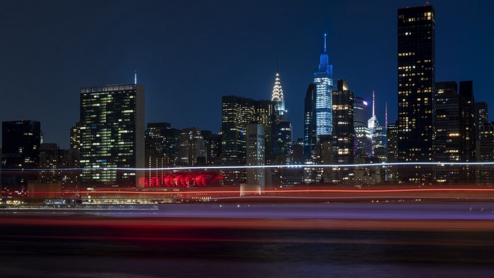 New York City Skyline at Night