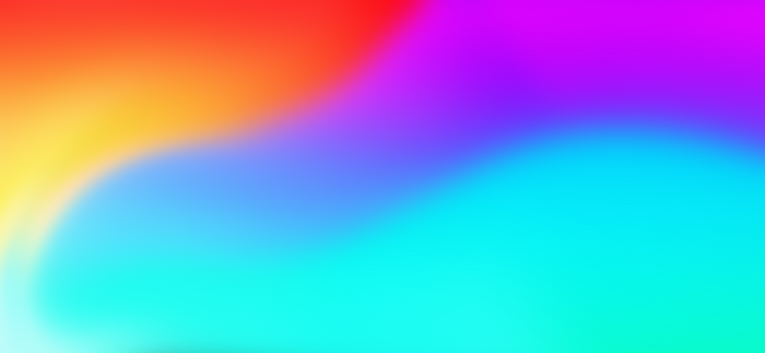 Colorful gradient with red, orange, yellow, blue, and purple hues