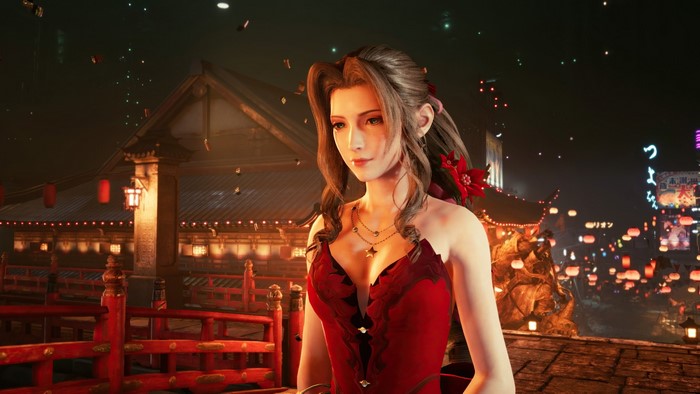 Aerith Gainsborough from Final Fantasy VII Remake