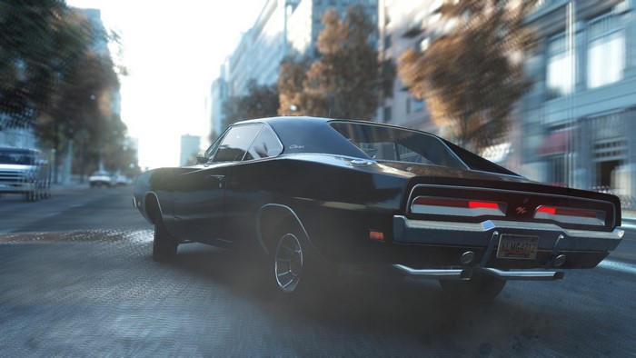 Black Dodge Charger from The Crew