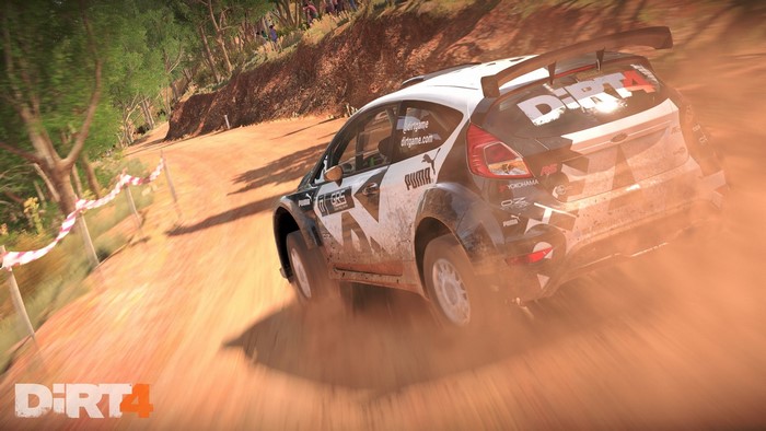 DiRT 4 rally racing game