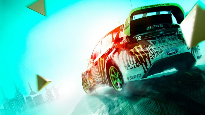 Ford Fiesta WRC car from Dirt 3