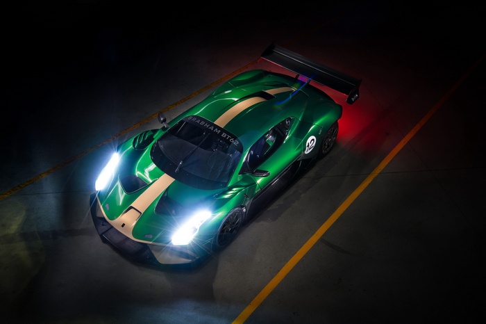 Green Brabham BT62 4K Supercar