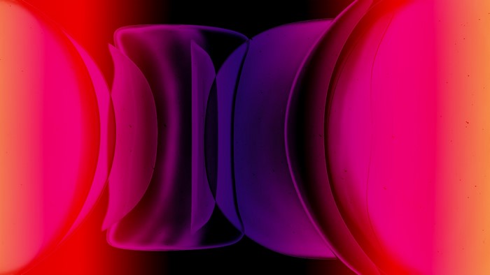 Abstract colorful gradient shapes