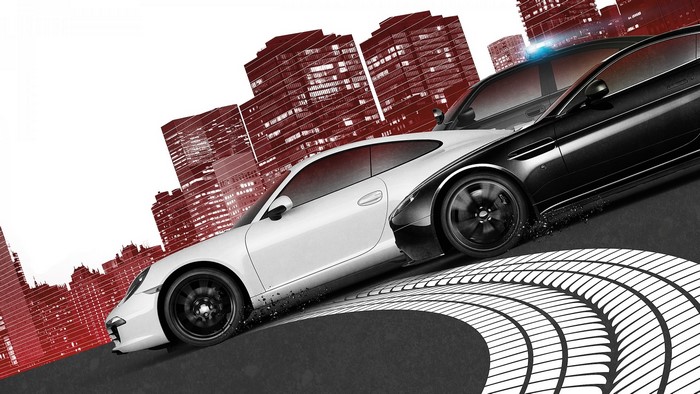 Need For Speed: Most Wanted 2012 cars in city