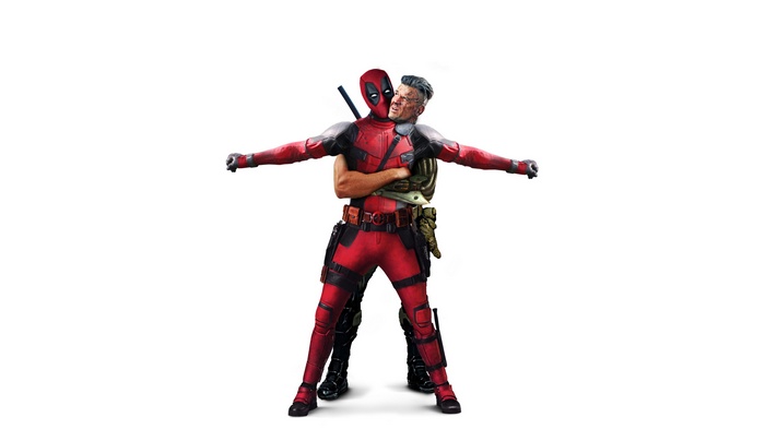 Deadpool and Cable from Deadpool 2 4K