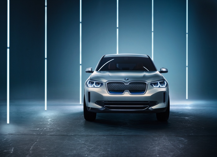 BMW Concept iX3 2018 4K