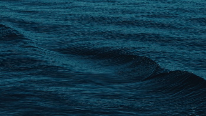 Dark Blue Ocean Waves
