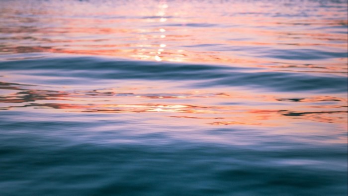 Sunset Reflection on Water