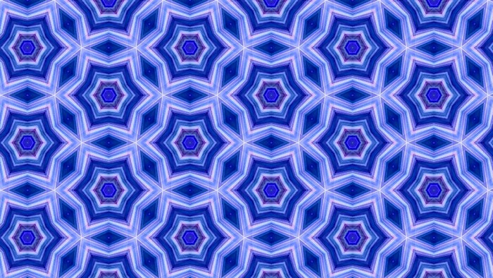 Abstract blue and purple star pattern