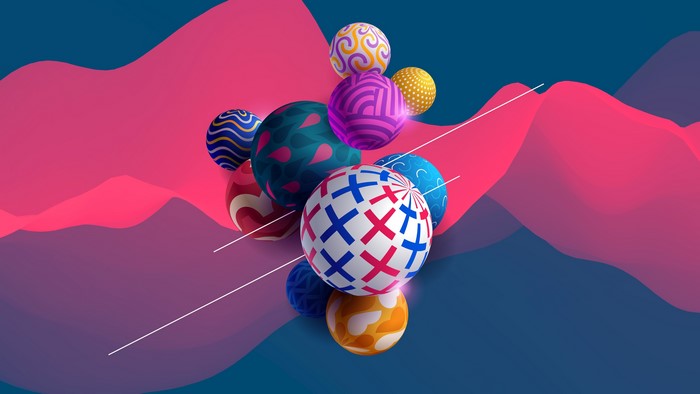 3D Balls with Patterns
