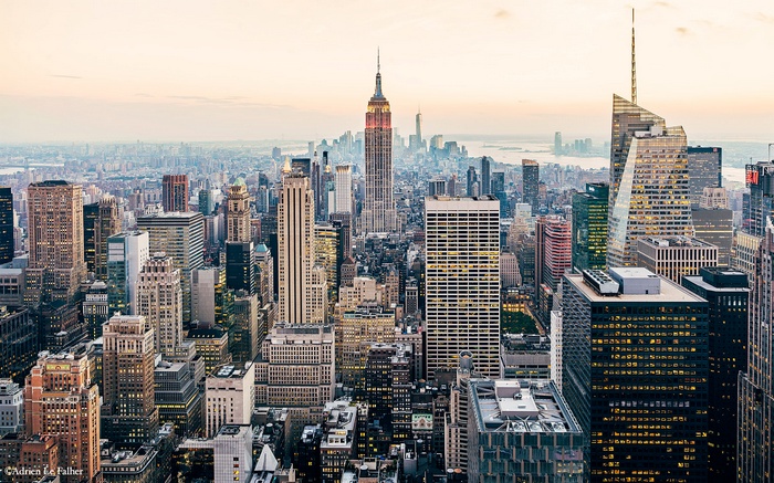 New York City Skyline with Empire State Building