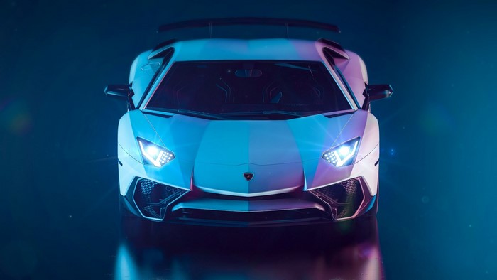 Lamborghini Aventador SVJ sports car