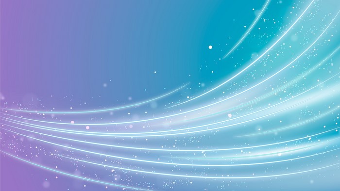 Abstract light streaks and particles