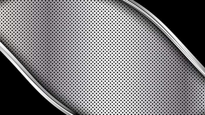 4K Metal Texture with Black Accents