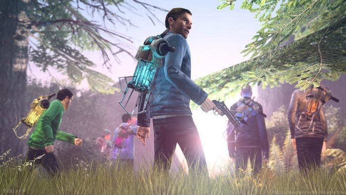 Garry's Mod Live 3D Characters in Forest