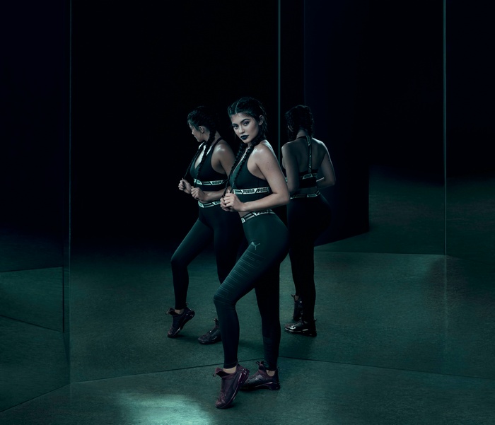 Kylie Jenner in Puma Fierce campaign
