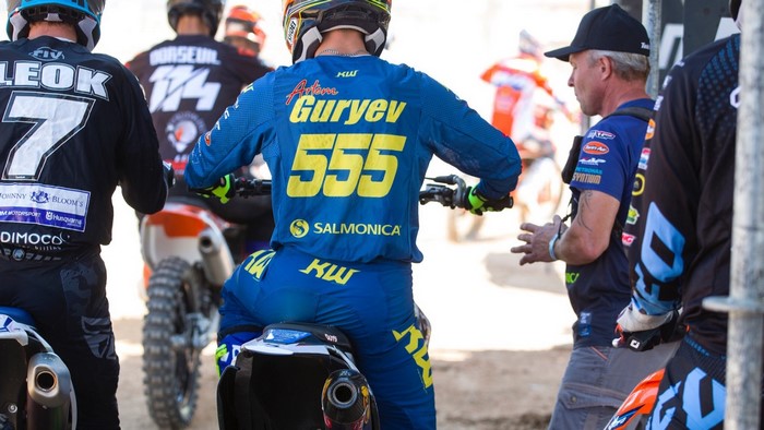 Adam Guryev 555 Motocross Rider