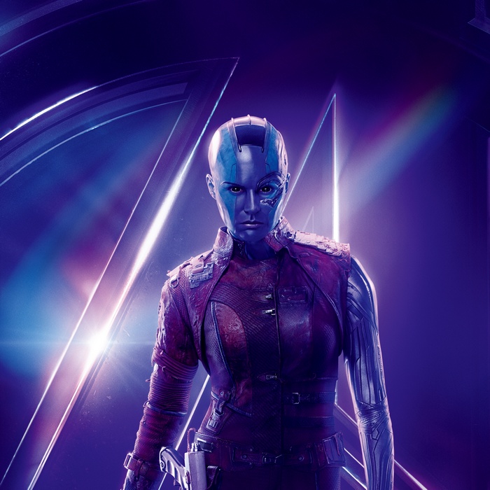 Nebula from Avengers: Infinity War 4K