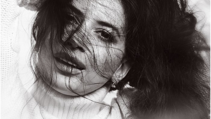 Black and White Portrait of a Woman