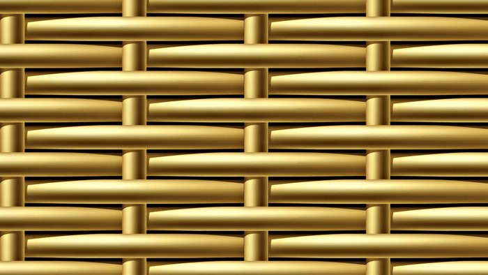 Golden woven texture
