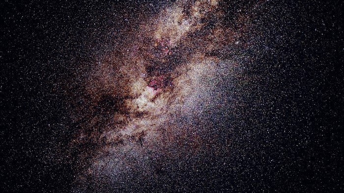 The Milky Way Galaxy in deep space