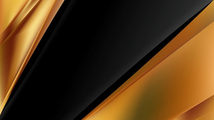 4K Abstract Orange and Black Design
