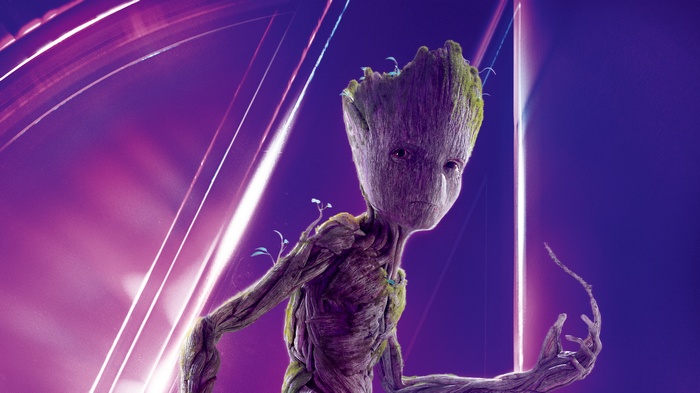 Groot from Avengers: Infinity War 4K
