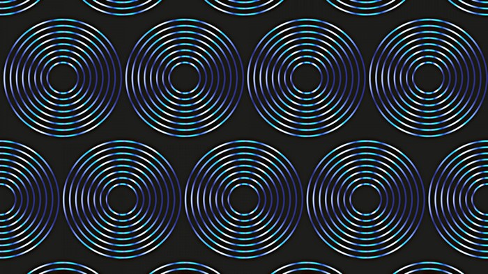 4K Abstract Circles Pattern
