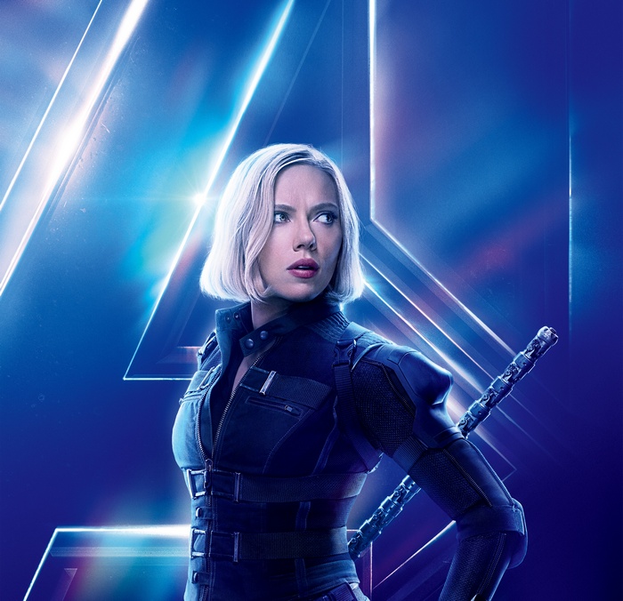 Black Widow from Avengers: Infinity War 4K