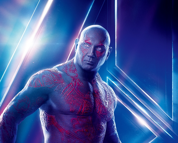Drax from Avengers: Infinity War 4K