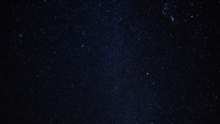 Night sky full of stars