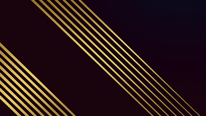 4K Abstract Gold Stripes on Dark Background