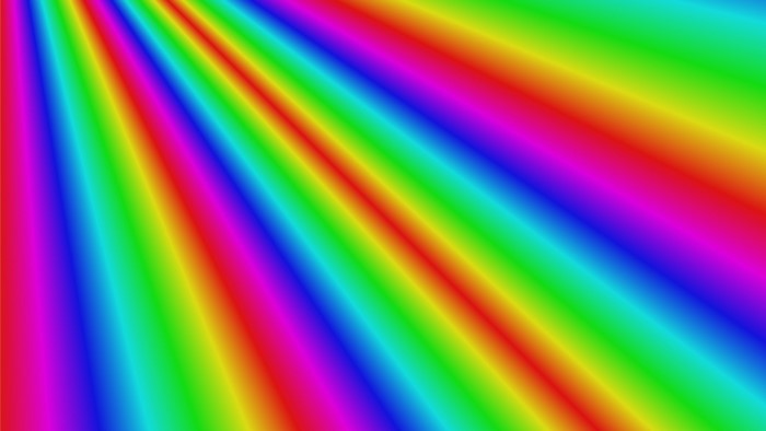 Rainbow gradient abstract pattern